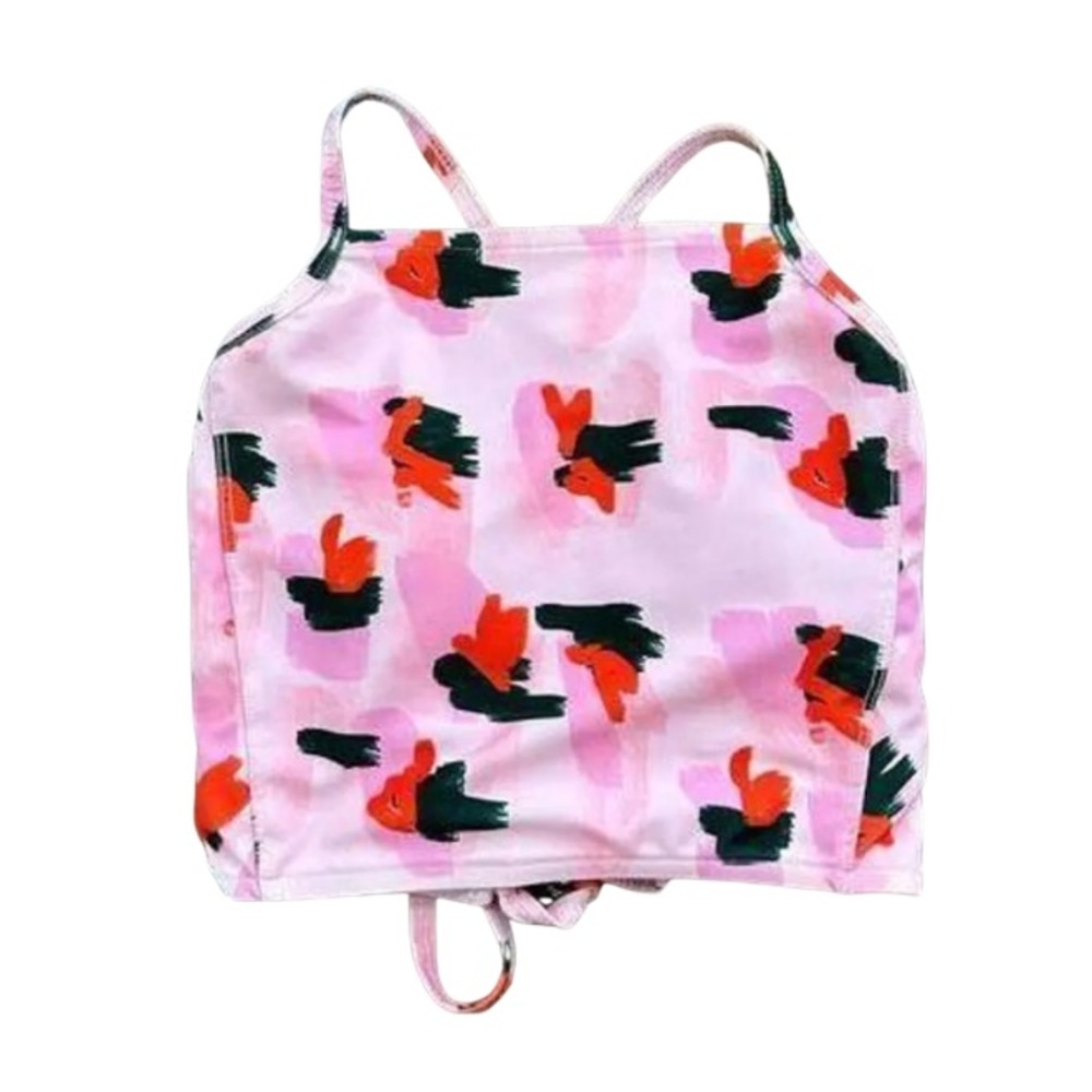 ALBION FIT Switchback Smudge Swim Top